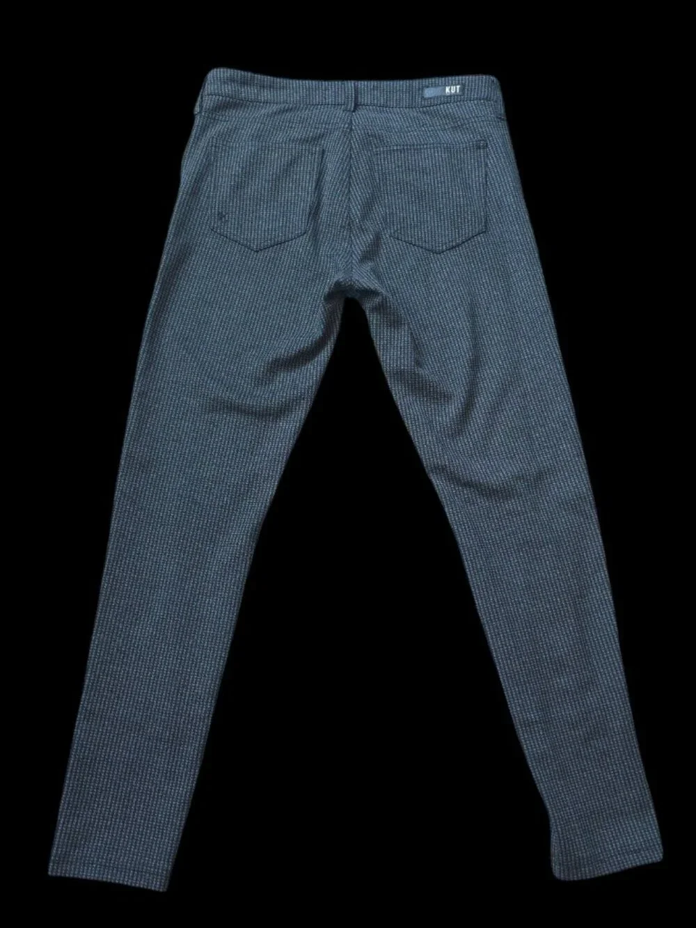 Size 4 Kut from the Kloth Houndstooth Donna Ankle Skinny Jeans EUC